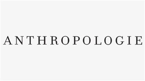 Anthropologie Logo Black And White, HD Png Download , Transparent Png ...