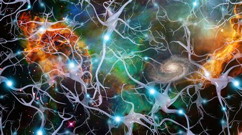 Images For > Brain Cells And Universe | Brain anatomy, Neurons, Psychedelic space