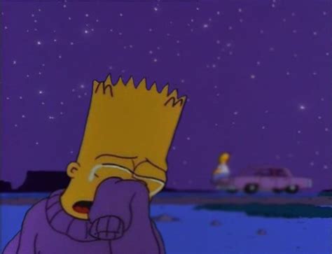 Bart Simpson Crying