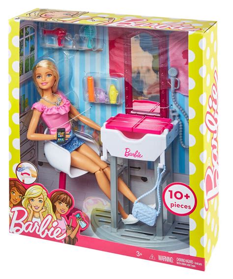 Barbie Doll and Salon Playset - Blonde Hair | Toys R Us Canada