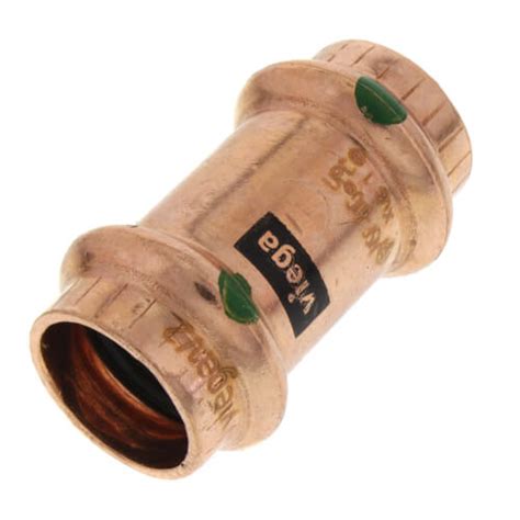 78172 - Viega 78172 - 1/2" ProPress Copper Coupling - No Stop (Lead Free)