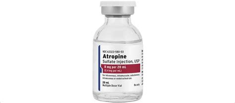 Shortage Of Atropine Sulfate Injection | Pipeline Medical: Single ...