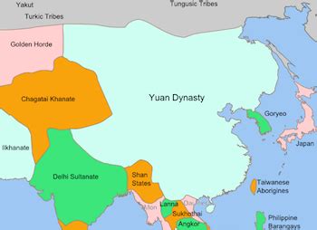 Yuan Dynasty Map