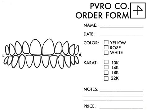 Custom Design Order Form — PVRO Co.