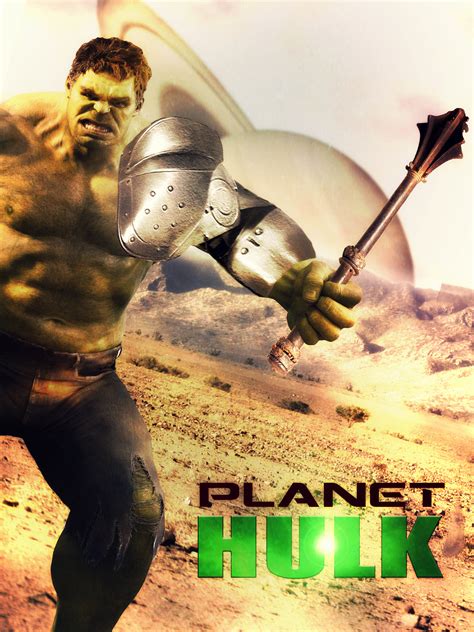 Planet Hulk Poster 1 by heggcnote on DeviantArt