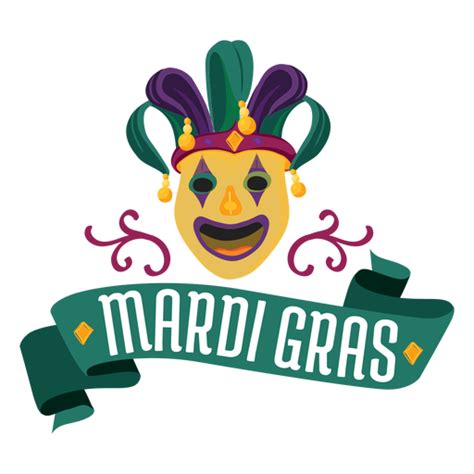 Mardi Gras Logo PNG Transparent - PNG Mart