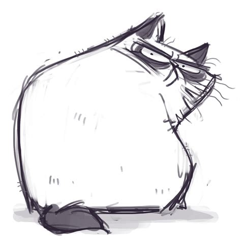 185: Angry Cat | Cats illustration, Angry cat, Cat drawing