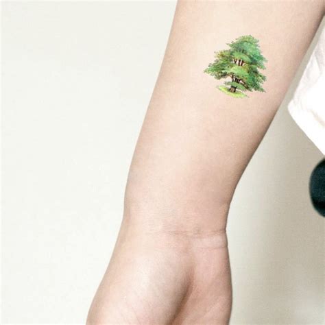 Cedar Tree Lebanon Tattoo - Diarioa