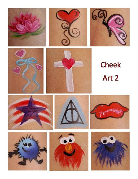 Face Painting Ideas Printable