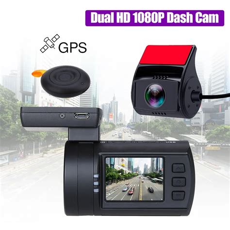 universal Vehicle Dual Lens Dash Camera Mini 0906 with Sony Sensor 1080P Dual lens Car Dash Cam ...