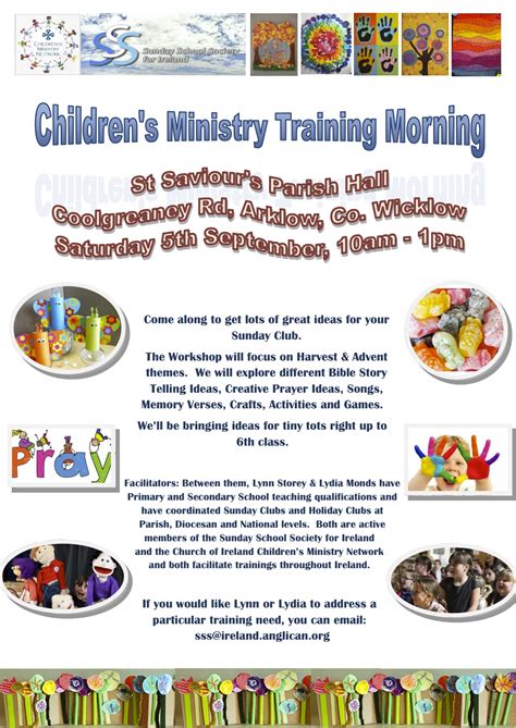 September Workshop to Share Children’s Ministry Ideas - The United Dioceses of Dublin and ...