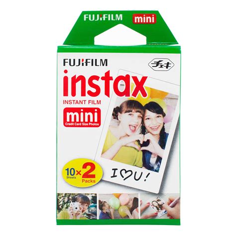 FUJI Instax Mini Film Twin Pack 2x10 sheet - fotoimpex.com analogue photography