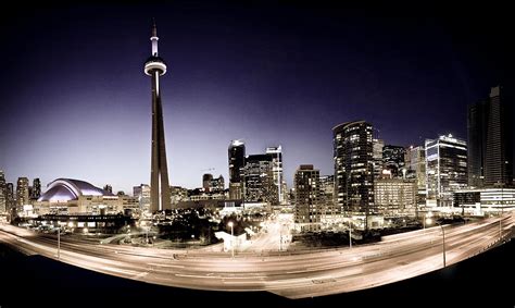 Toronto Skyline at Night Photograph by Levin Rodriguez - Fine Art America