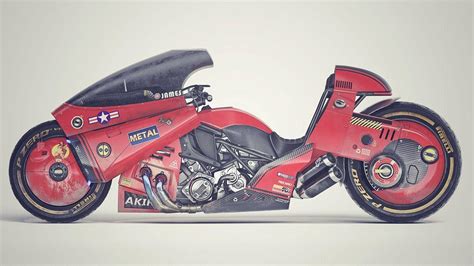 Akira Bike Wallpapers - Top Free Akira Bike Backgrounds - WallpaperAccess