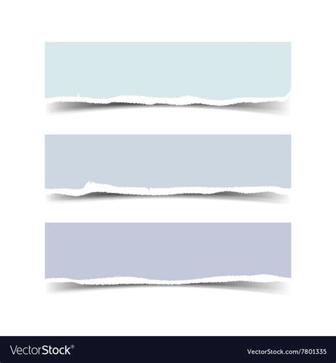 Torn paper banner vector image on VectorStock | Paper banners, Torn paper, Banner vector