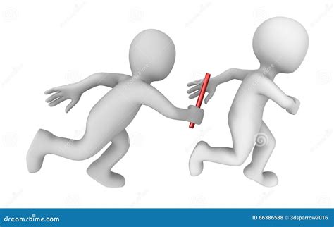 3d Relay stock illustration. Illustration of person, athlete - 66386588