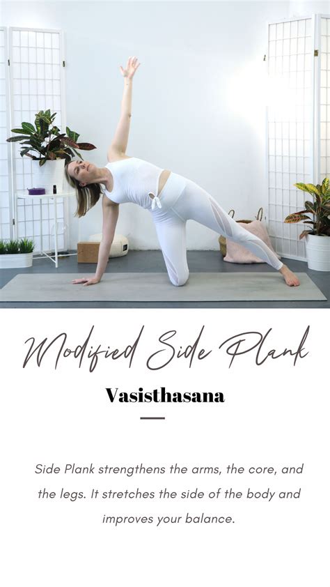 Modified Side Plank | Yoga tutorial, Side plank, Quick morning yoga