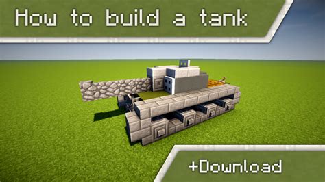 How to build a tank in Minecraft | +Download Minecraft Blog