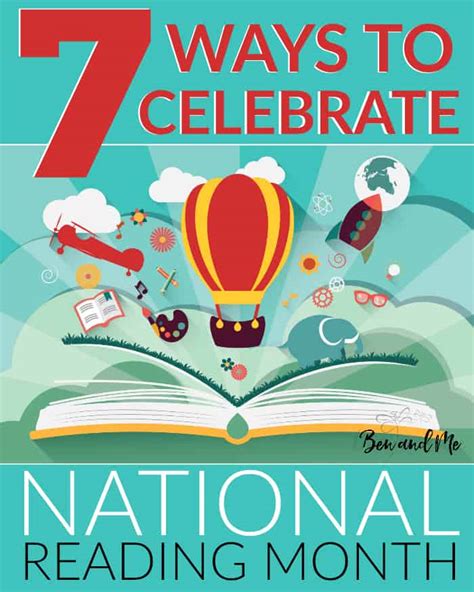 7 Ways to Celebrate National Reading Month - Ben and Me