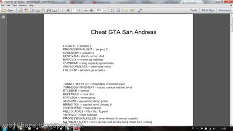 Gta San Andreas Cheats Pc - goodsitecb