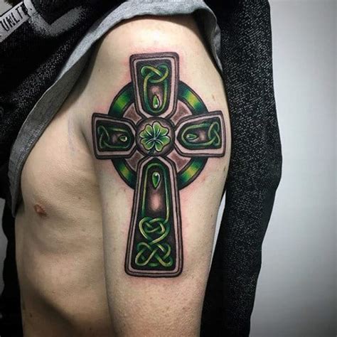 100 Celtic Cross Tattoos For Men - Ancient Symbol Design Ideas