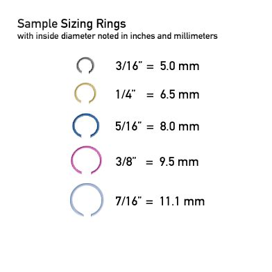 Septum Ring Size Chart - Chart Examples