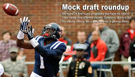 Detroit Lions mock draft roundup: Popular choice emerges and a WR pick ...