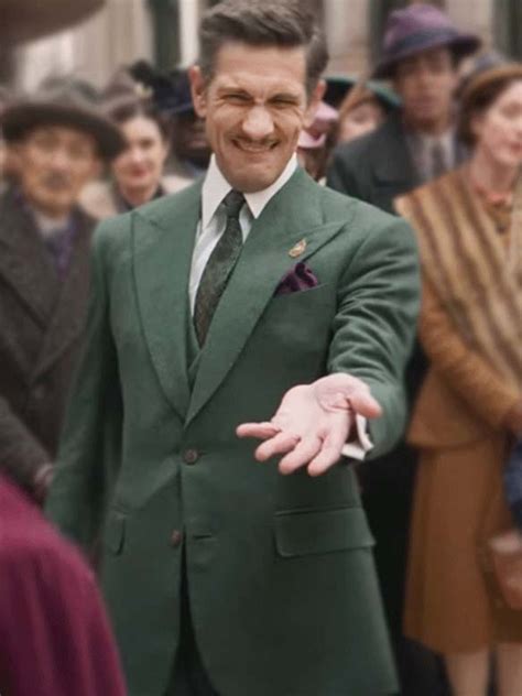 Wonka Mathew Baynton Green Suit - Just American Jackets