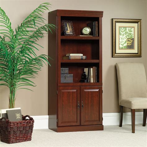 Sauder Outlet Heritage Hill 71 1/4" 3 Shelf Traditional Bookcase, Cher ...