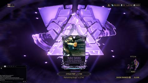 [PC] [Riven] Price Check on a Nukor Riven, please! : r/wartrade