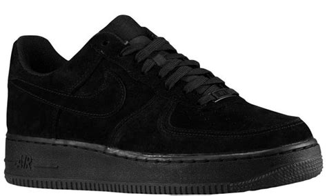 Nike Air Force 1 Low Suede Triple Black | SportFits.com