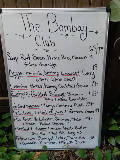 The Bombay Club - Happy Tuesday St. Croix!! Bombay Club...