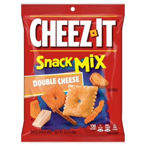 Cheez-It Baked Double Cheese Snack Mix, 6 pk / 3.5 oz - Ralphs