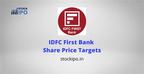 IDFC First Bank Share Price Target - 2023, 2024, 2025, 2026 and 2030 - StockIPO