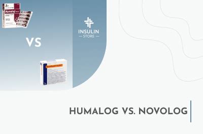 Humalog or Novolog: Which Insulin is Right for You? - Insulin store