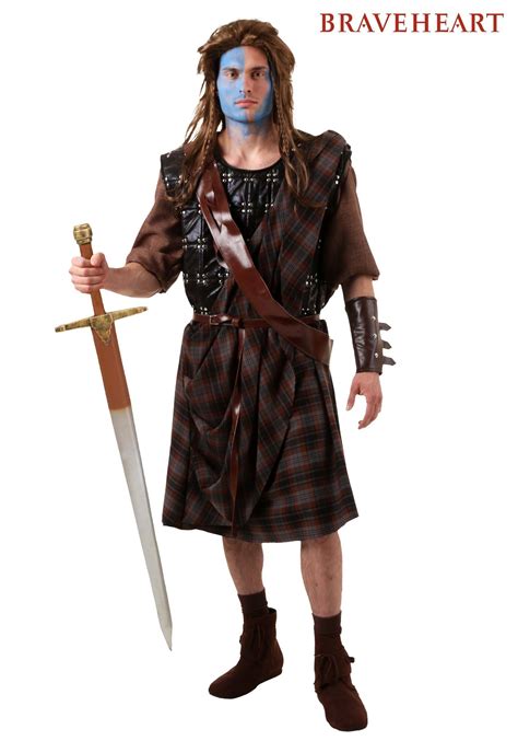 Adult Braveheart William Wallace Costume | Movie Character Costumes