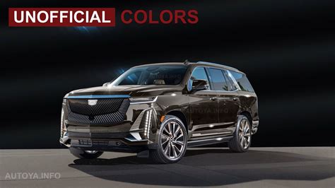 2024 Cadillac Escalade V Series Colors And Specifications - Dell Moreen