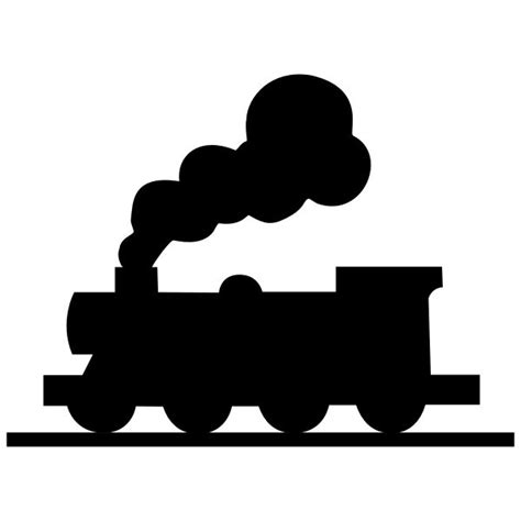 Railroad Train Silhouette | Free SVG | Train silhouette, Harry potter clip art, Train theme ...