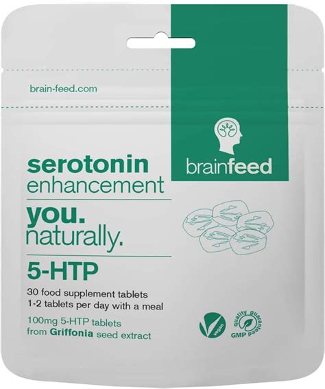 Amazon.com: Serotonin Supplements (30) | 1-a-Day Serotonin Mood Support | 5HTP 100mg Per Tablet ...