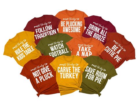 Funny Thanksgiving Shirts, Family Thanksgiving Shirt, Matching Thanksgiving Shirts ...