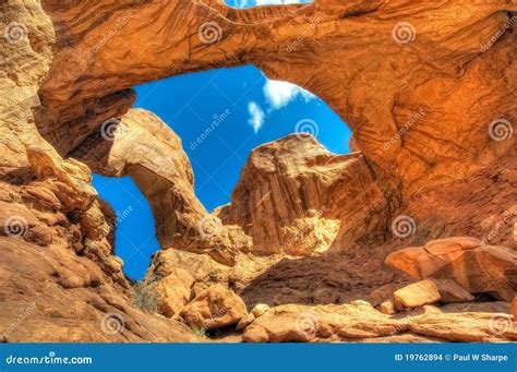 Double Arch Classic stock photo. Image of natural, color - 19762894