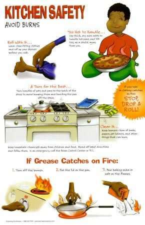 Basic kitchen safety tips