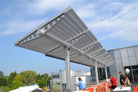 Commercial Metal Awnings, Commercial Canopies | Prefabricated Metal Awnings