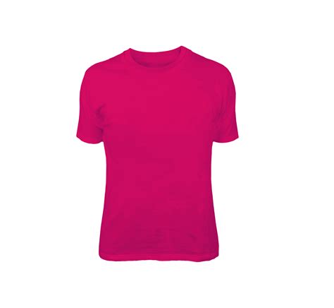 Blank Pink Female T Shirt Template Front And Back Side View, 54% OFF