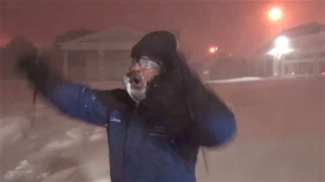 Watch Weather Channel's Jim Cantore have the most fun ever in ...