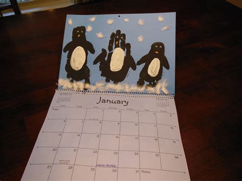 The Lamp Post: Homemade Calendar