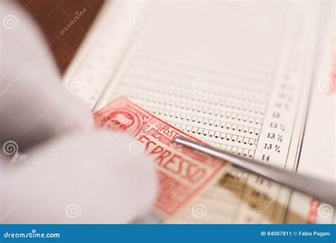 Measuring Perforation of Old Postal Stamp Editorial Photo - Image of edge, measurement: 84007811