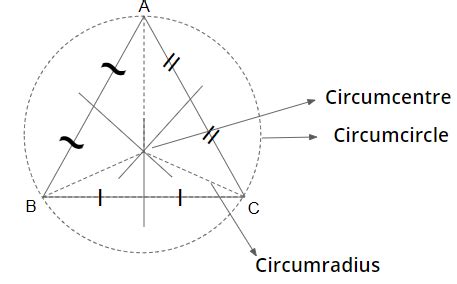 Circumcenter Formula - Circumcentre of a Traingle | Definitions & Solved Examples