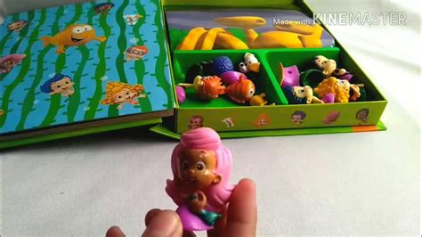 My Busy Book Bubble Guppies includes a Storybook, 12 Toy Figurines and a Playmat - YouTube