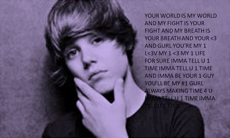 One Time Lyrics - Justin Bieber songs Photo (19327361) - Fanpop